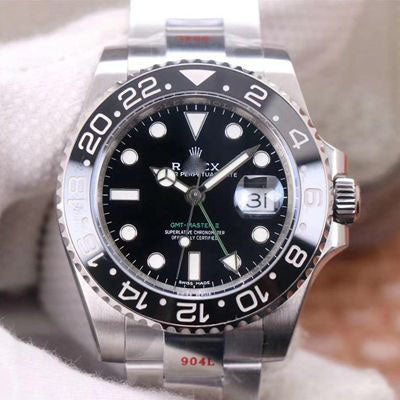 GMT MASTER II 116710LN-78200 NOOB FACTORY BLACK DIAL V11